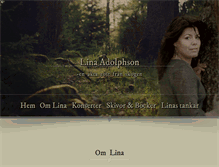 Tablet Screenshot of linaadolphson.se